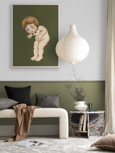 Boronia Baby III Green Canvas Art Print | Lifestyle