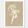 Gum Blossom Baby I Neutral Unframed Art Print