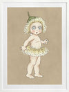 Gum Blossom Baby II Neutral Framed Art Print