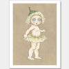 Gum Blossom Baby II Neutral Unframed Art Print
