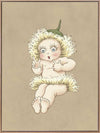 Gum Blossom Baby III Neutral Canvas Art Print