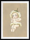 Gum Blossom Baby III Neutral Framed Art Print