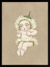 Gum Blossom Baby III Neutral Framed Art Print