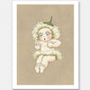 Gum Blossom Baby III Neutral Unframed Art Print