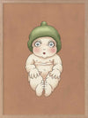 Gumnut Baby I Clay Framed Art Print