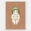 Gumnut Baby I Clay Unframed Art Print