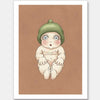 Gumnut Baby I Clay Unframed Art Print