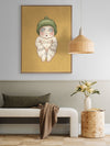 Gumnut Baby I Mustard Canvas Art Print | Lifestyle