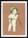 Gumnut Baby II Clay Framed Art Print