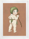 Gumnut Baby II Clay Framed Art Print
