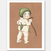 Gumnut Baby II Clay Unframed Art Print