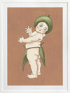Gumnut Baby III Clay Framed Art Print