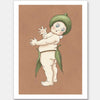 Gumnut Baby III Clay Unframed Art Print
