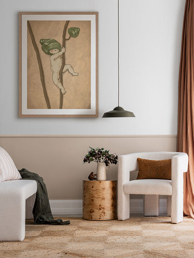 Gumnut Adventures I Neutral Framed Art Print | Lifestyle