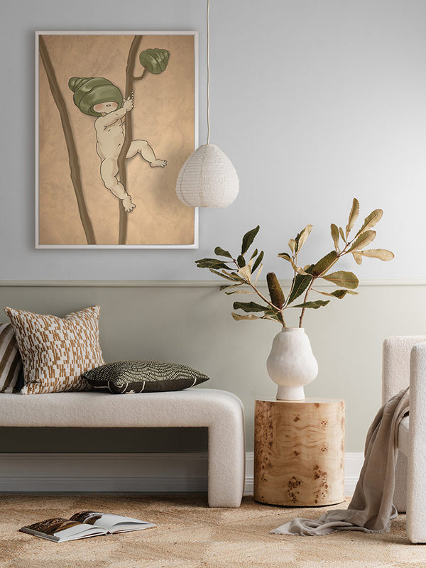 Gumnut Adventures I Neutral Canvas Art Print | Lifestyle