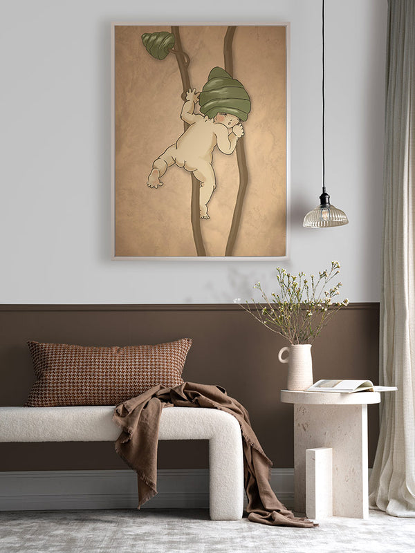 Gumnut Adventures II Neutral Canvas Art Print | Lifestyle
