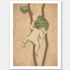 Gumnut Adventures II Neutral Unframed Art Print