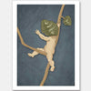 Gumnut Adventures III Blue Unframed Art Print