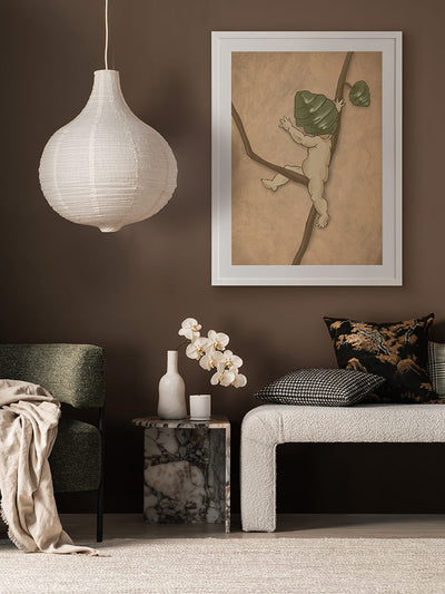 Gumnut Adventures III Neutral Framed Art Print | Lifestyle