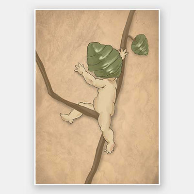 Gumnut Adventures III Neutral Unframed Art Print