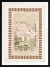 Boronia Babies’ Secret Garden Brown Framed Art Print