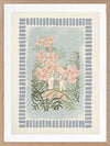 Boronia Babies’ Secret Garden Light Blue Framed Art Print