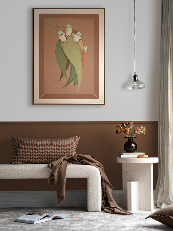 Gumnut Hide & Seek Clay Canvas Art Print | Lifestyle