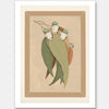 Gumnut Hide & Seek Neutral Unframed Art Print