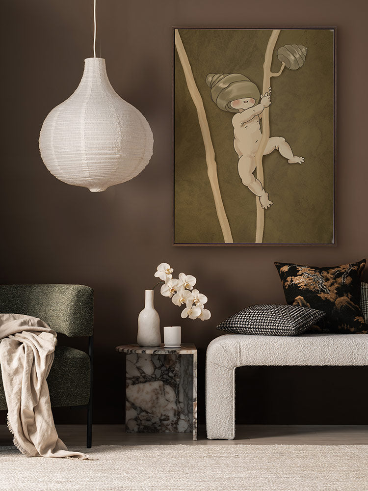 Gumnut Adventures I Brown Canvas Art Print | Lifestyle