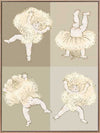 Gumnut Tumbles wall art featuring playful gumnut babies tumbling in a whimsical May Gibbs design from the May Gibbs II Wall Art Collection.