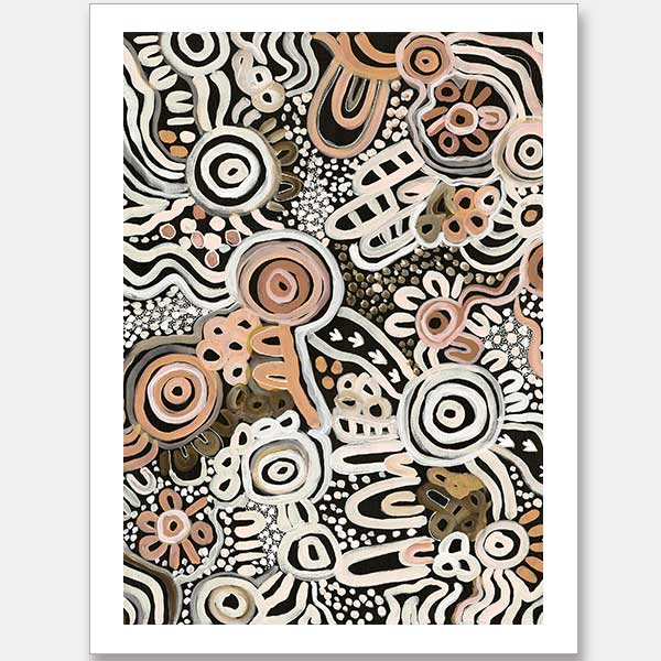 My Country Nude Unframed Art Print 