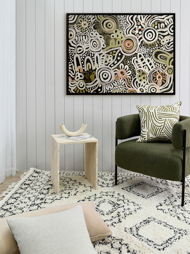 My Country Green Canvas Art Print  | Lifestyle