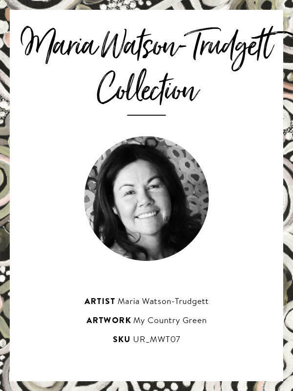 My Country Green Unframed Art Print 