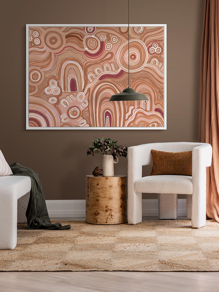 People, Place, Community Canvas Art Print  | Lifestyle