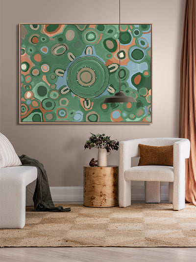 Meeting Place Canvas Art Print | Lifestyle