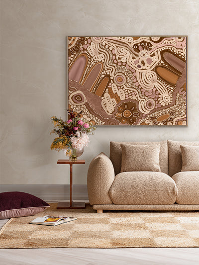 Life on Country Canvas Art Print | Lifestyle