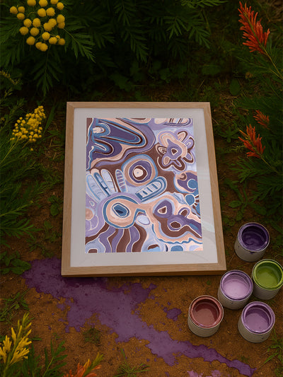 Reflections of Country Framed Art Print | Lifestyle