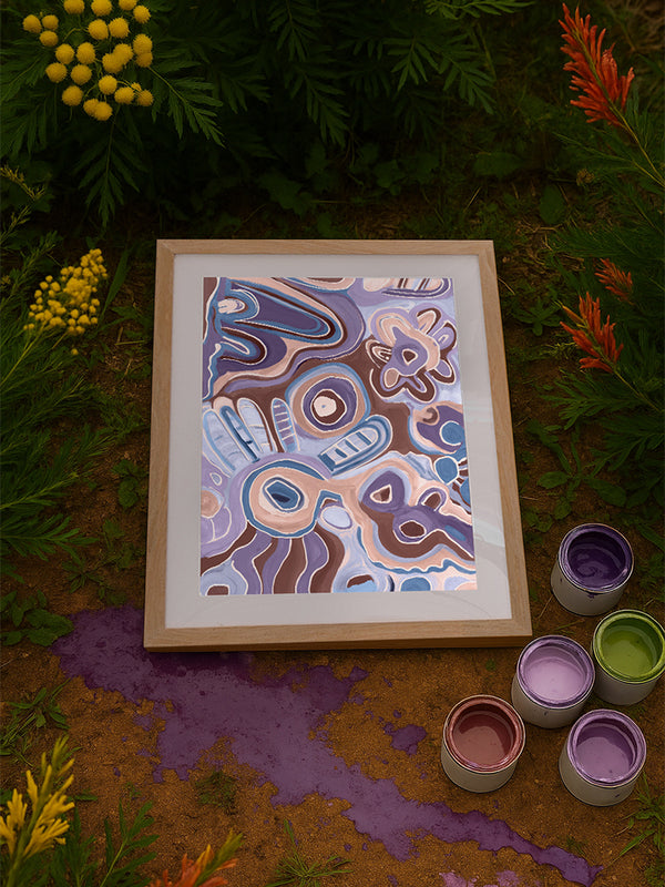 Reflections of Country Framed Art Print | Lifestyle