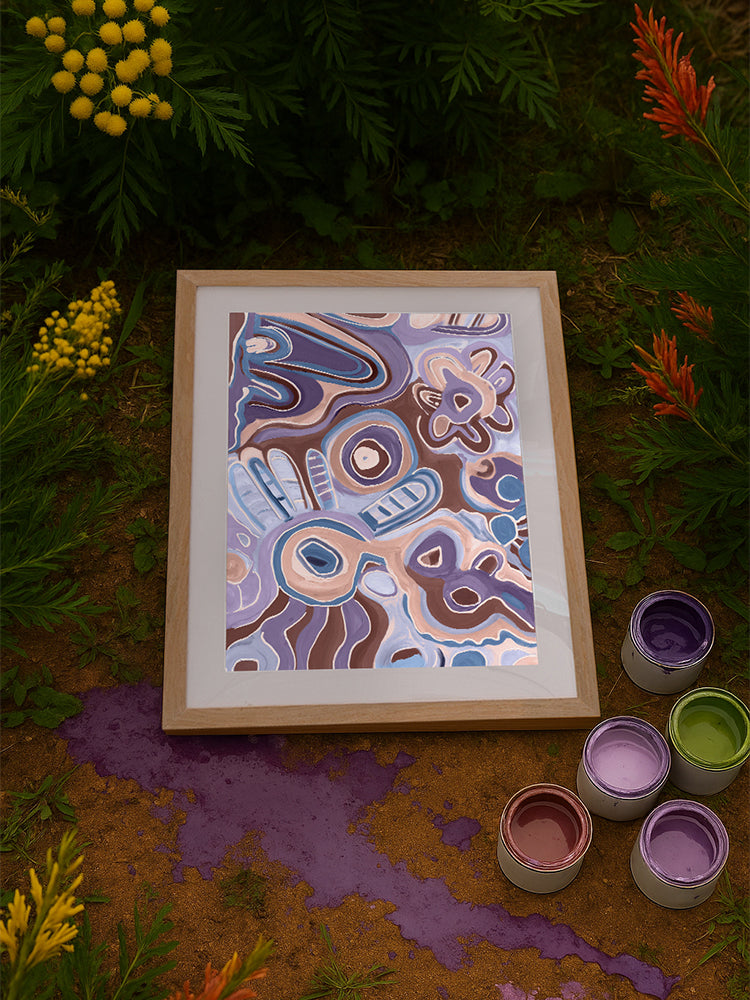 Reflections of Country Framed Art Print | Lifestyle