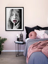 Spellbound Ruby Framed Art Print | Lifestyle