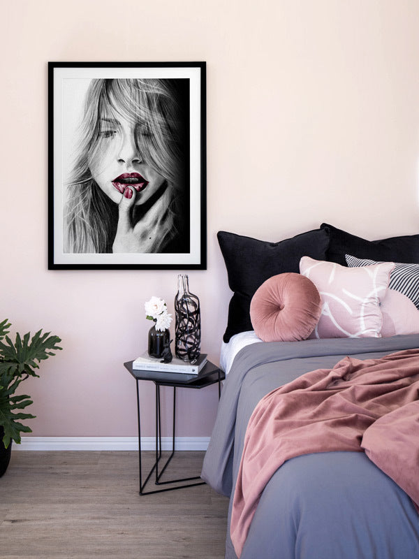Spellbound Ruby Framed Art Print | Lifestyle
