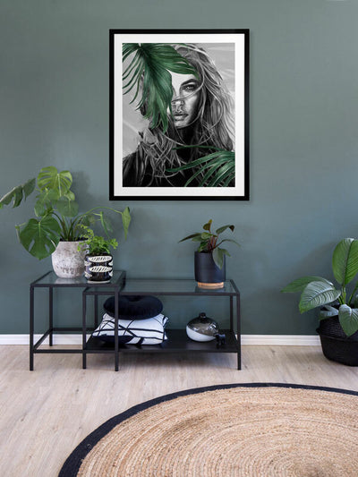 Breathless Framed Art Print | Lifestyle
