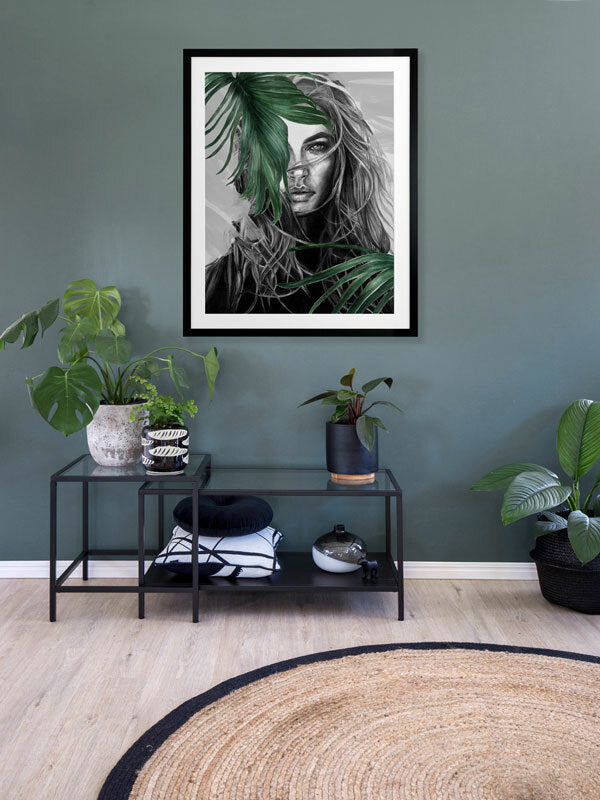 Breathless Framed Art Print | Lifestyle