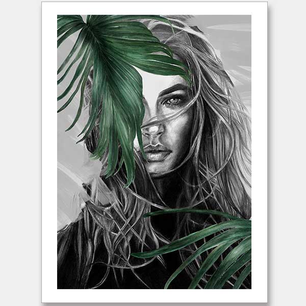 Breathless Unframed Art Print