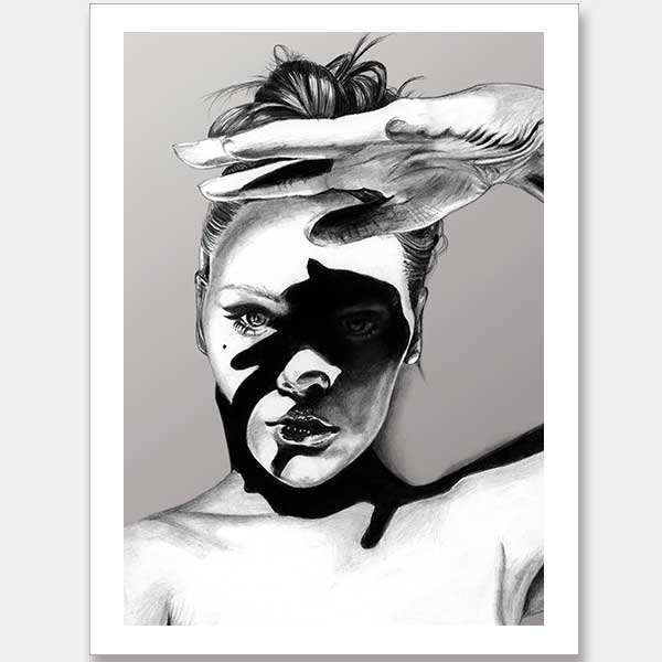 Bemused Unframed Art Print