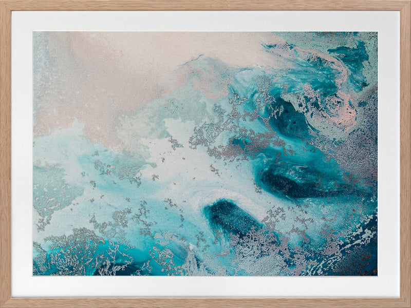 Tidal Dance Framed Art Print