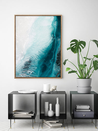 Sandbar Tides Canvas Art Print | Lifestyle