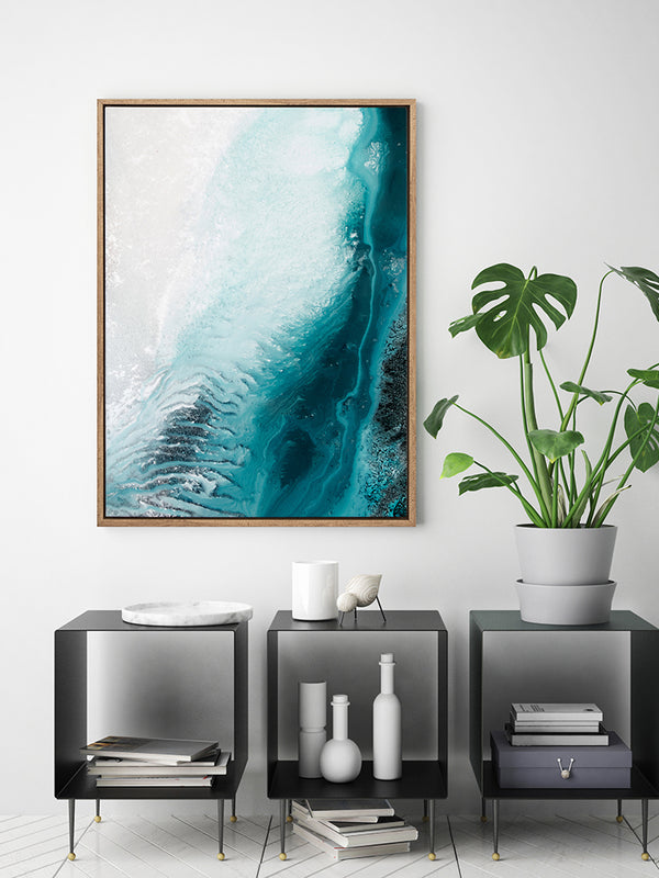 Sandbar Tides Canvas Art Print | Lifestyle