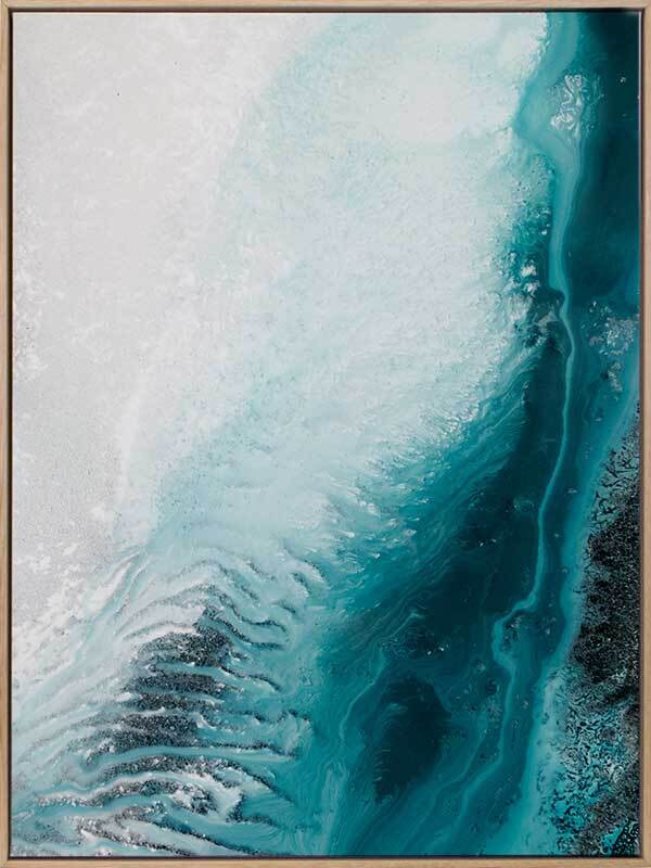 Sandbar Tides Canvas Art Print