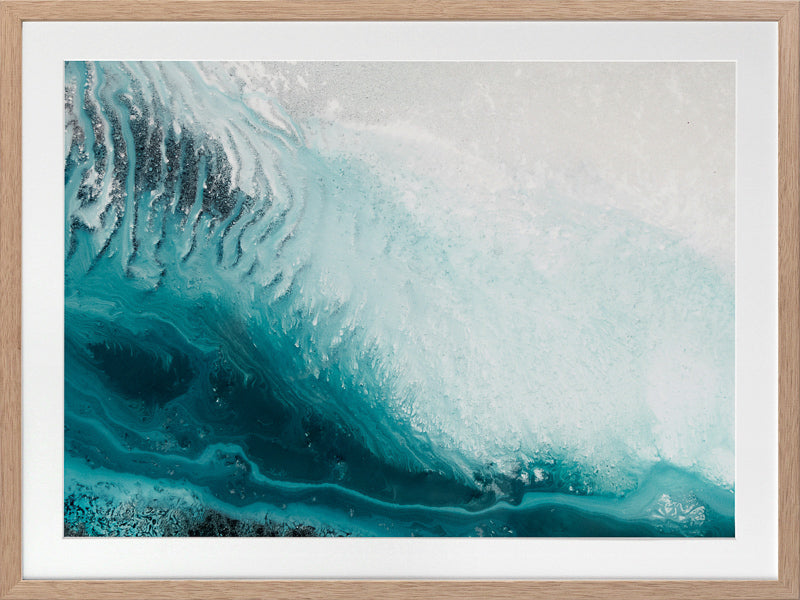 Sandbar Tides Framed Art Print